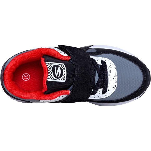 Kids Red Lightweight Tennis Athletic Casual Running Shoes Breathable Sneakers - Picture 5 of 7